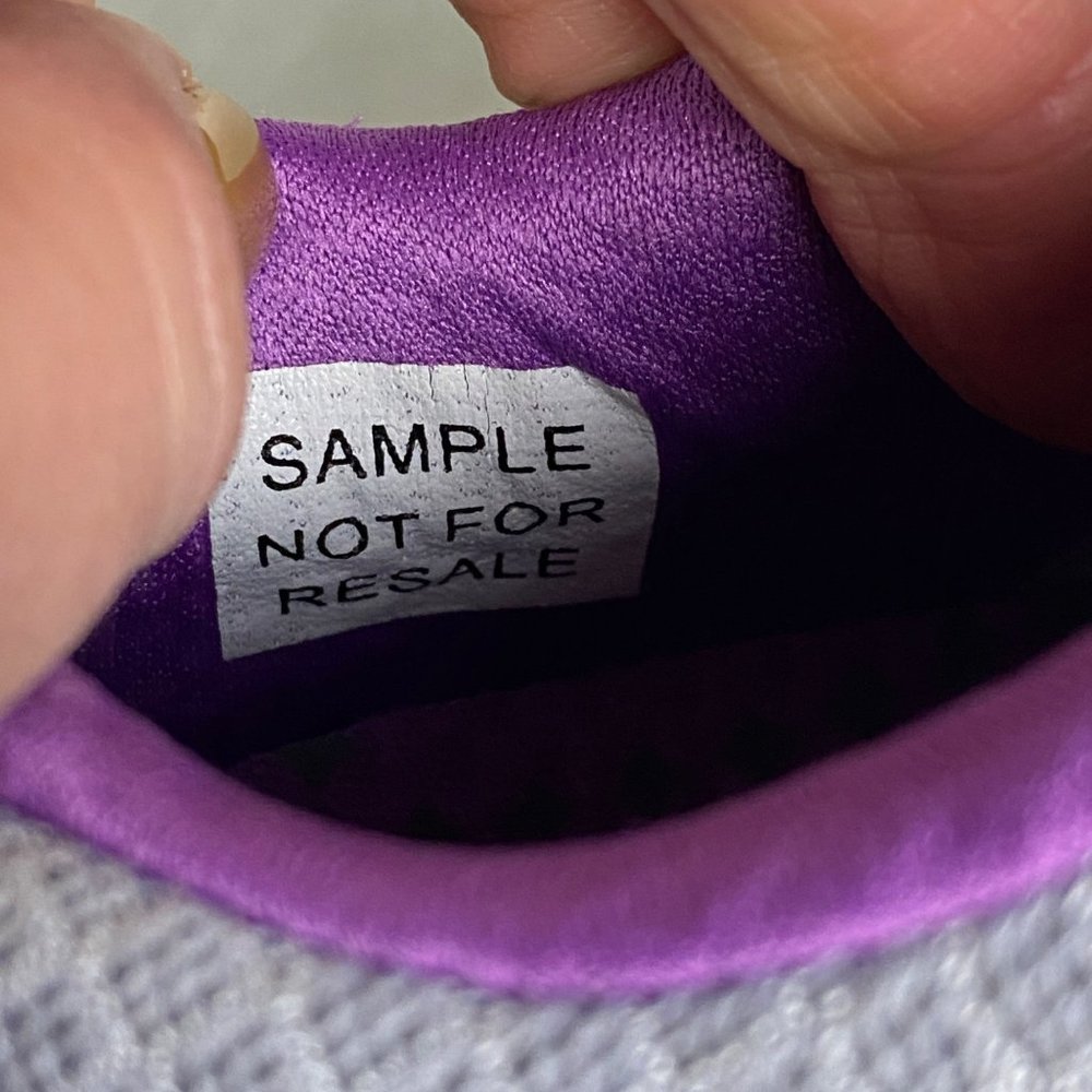 Vionic purple lavender gray arch support orthotic orthaheel sneakers women's 8 - Picture 9 of 11